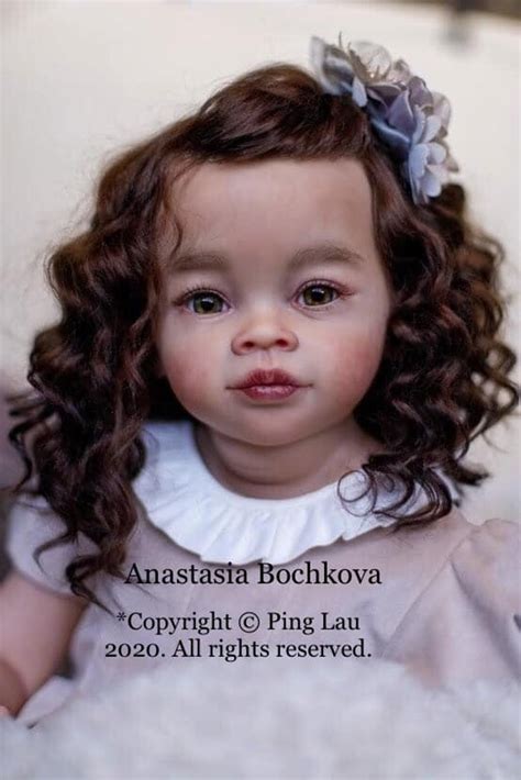 Meili Reborn Vinyl Toddler Doll Kit By Ping Lau 32 Inches