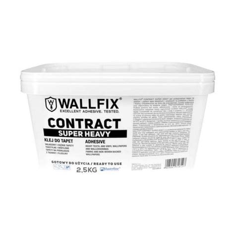 Klej Kg Do Tapet Obiektowych Wallfix Contract Super Heavy Tapety