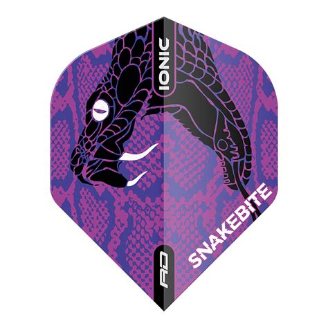 Hardcore Ionic Snakebite Snake Head Purple Schoondart