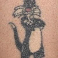 Sylvester the cat tattoo - Tattooimages.biz