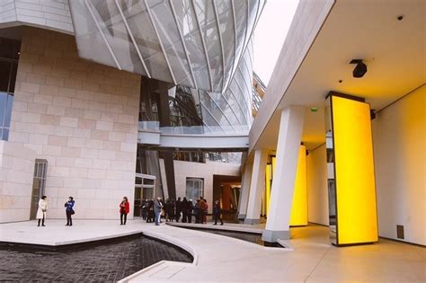 Louis Vuitton Foundation By Frank Gehry Collection Of White Blocks