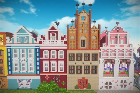 Colorful Town Minecraft Map