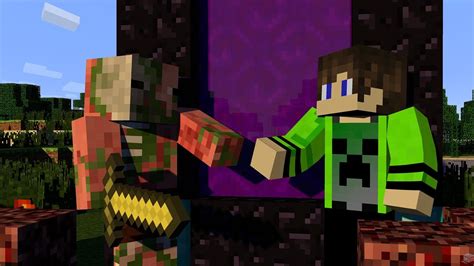 Minecraft Survival Ep Achei Um Portal Em Ru Nas Youtube