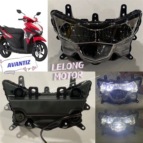 Yamaha Scooter Ego Avantiz Avantis Head Lamp Lampu Depan Front Light