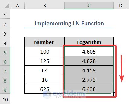 How To Calculate A Logarithm In Excel Methods Exceldemy