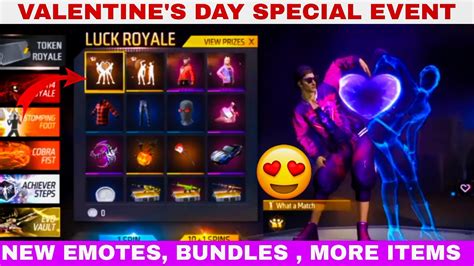 Valentine S Day Special Event In Freefire February Valentine