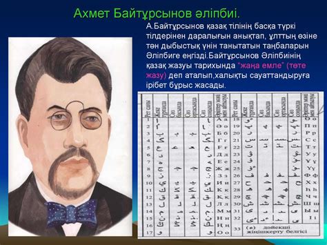 Қазақ әліпбиінің тарихынан - online presentation