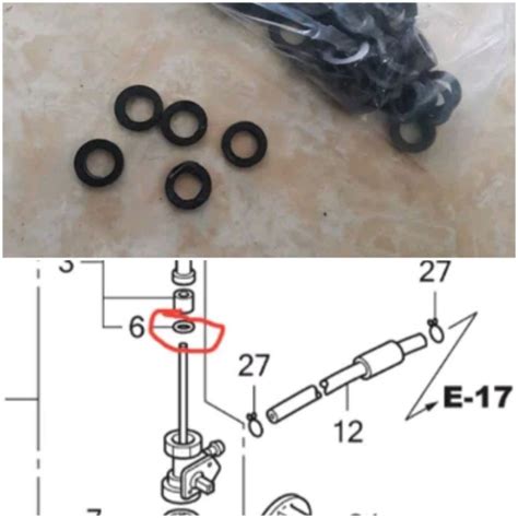 Jual Oring Gasket Kran Keran Bensin Bengsin Tiger Lama Revo Megapro