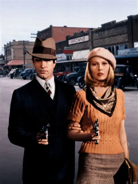 Bonnie and Clyde Warren Beatty Faye Dunaway Art Huge Print Poster ...