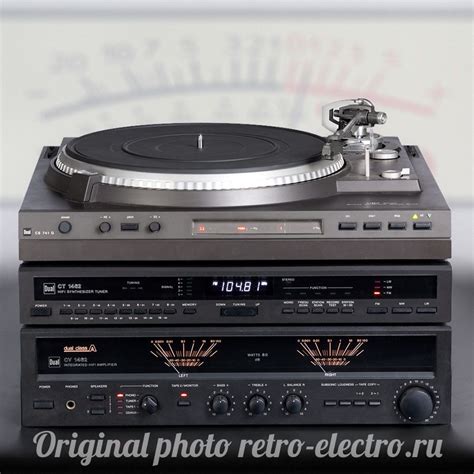 Проигрыватель виниловых дисков Dual CS-741Q - цена, купить ...