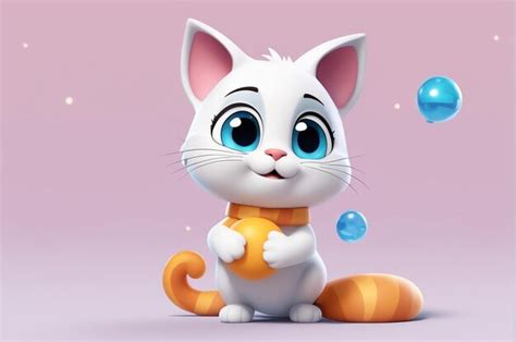 Premium Photo | Adorable Cartoon Animals in Kawaii Style Cute Wildlife ...