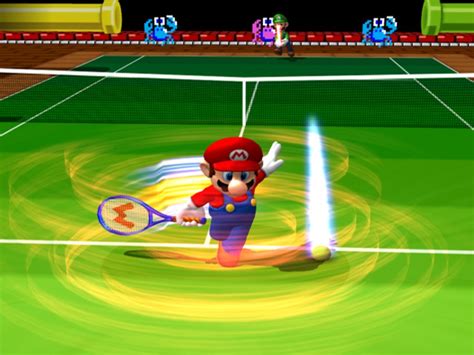 Mario Power Tennis Gcn Gamecube Screenshots