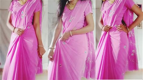 Saree Draping In Perfect Pleats For Bigginar 🤩🤩🤩 Saree Draping Pallu