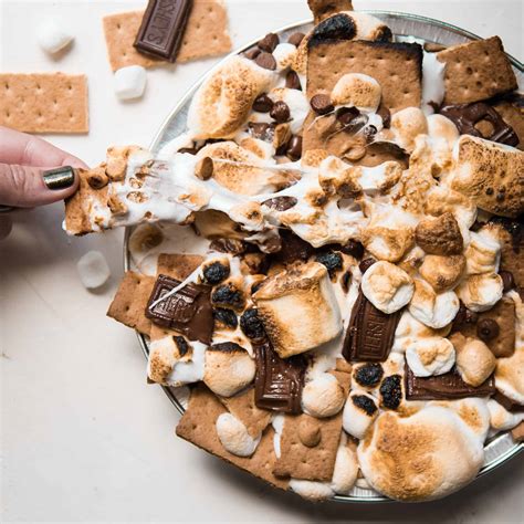 Camping Recipe Smores Nachos Campfire Or Grill Betsylife