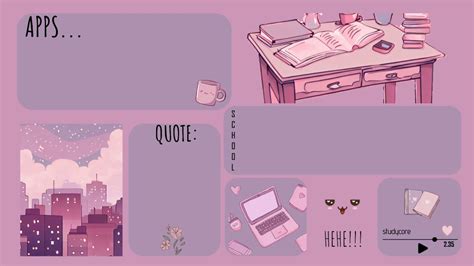 Lofi Desktop Organizer Wallpaper