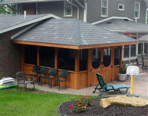 Customers Photo Custom 12 X 14 Cedar Rectangular Gazebo