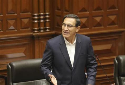 Martín Vizcarra Pleno Del Congreso Aprobó Admitir Segunda Moción De