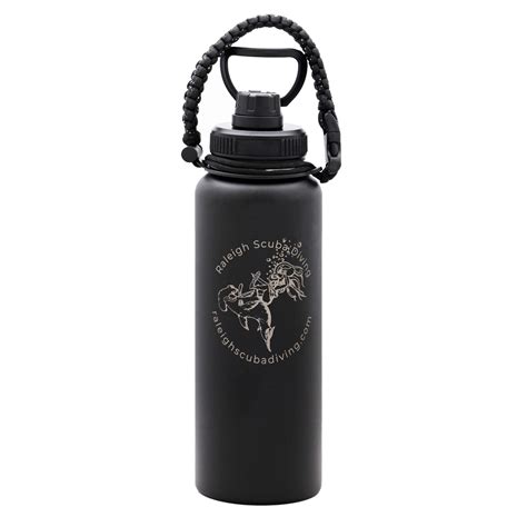 Vacuum Insulated Water Bottle | 40oz | RSD Mascot | Raleigh Scuba Diving