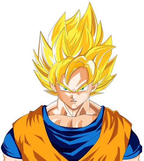 Super Sayajin Super Sayajin - Son goku super sayajin 1 by PaintAnimes on DeviantArt