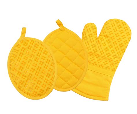 The 10 Best Oven Mitts Silicone Yellow Make Life Easy