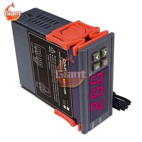 Controlador de Temperatura MH1210W Digital Termostato Ajustável