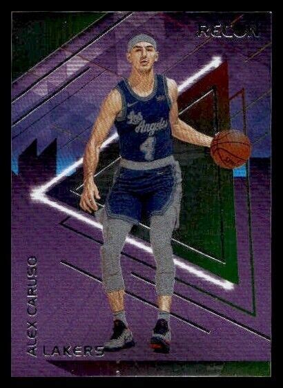 2020 Panini Recon 103 Alex Caruso Los Angeles Lakers Basketball Card