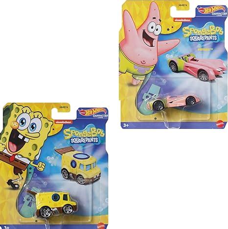 Amazon Hot Wheels Character Cars Spongebob Squarepants Patrick
