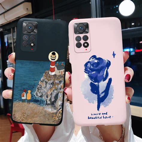 เคสสำหรับ Xiaomi Redmi Note 11 4g Note 11 Pro 4g 5g เคสโทรศัพท์ใหม่