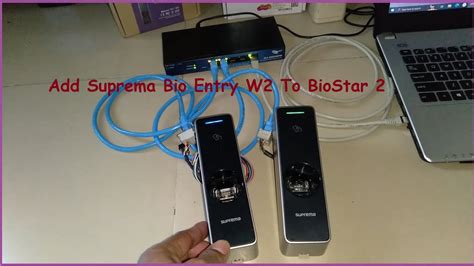 Cara Add Suprema Device Bio Entry W Ke Biostar Server Youtube