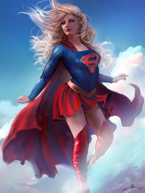 Supergirl[Commission] by Ron-faure on DeviantArt