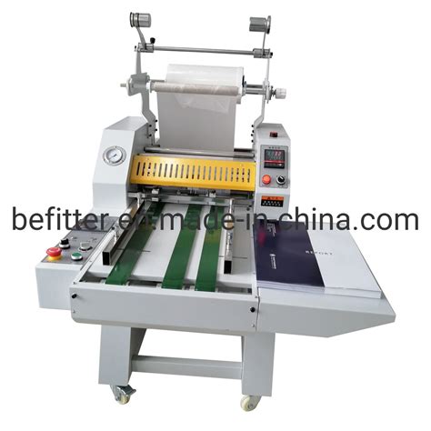 SL A Single Double Sides Pneumatic Hot Roll Laminator With Overlap Laminator And Laminator A