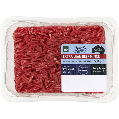 Heart Smart Extra Lean Beef Mince 500g Bunch