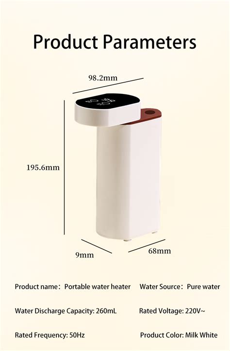 Ready Stock Xiaomi L Water Dispenser Thermo Pot Lcd Screen Digital Desktop Instant Hot