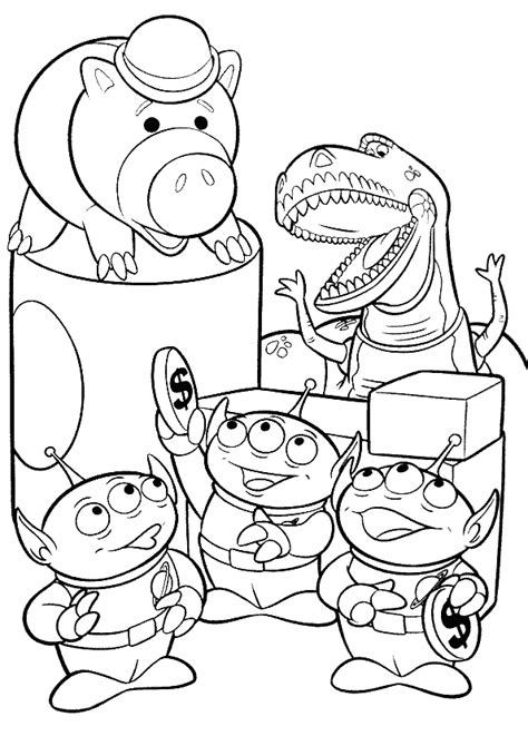 124 dessins de coloriage Toy Story à imprimer