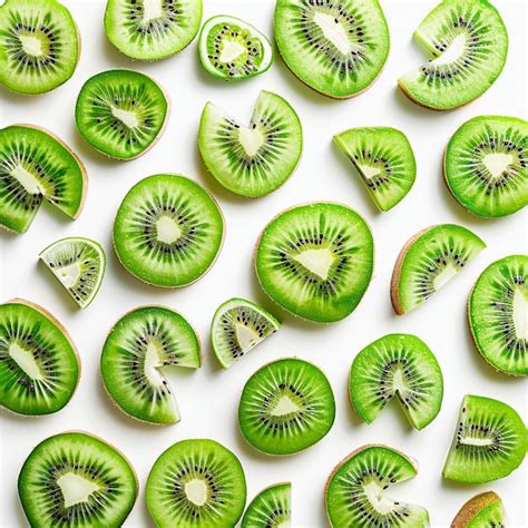 Premium Photo Kiwi Isolated On White Background High Quality