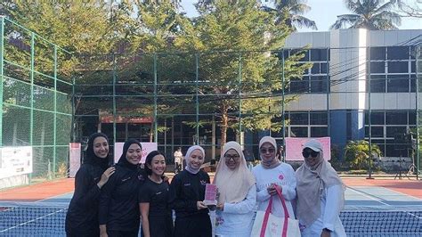 Peresmian Lapangan Tennis Unibos Jadi Ajang Pertandingan Persahabatan