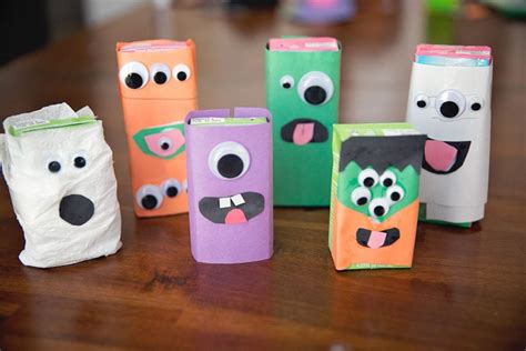 A Deliciously Spooky Halloween Craft: DIY Juice Box Monsters - Cherish365