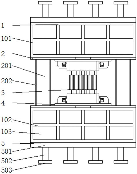 一种建筑工程用软钢阻尼器的制作方法