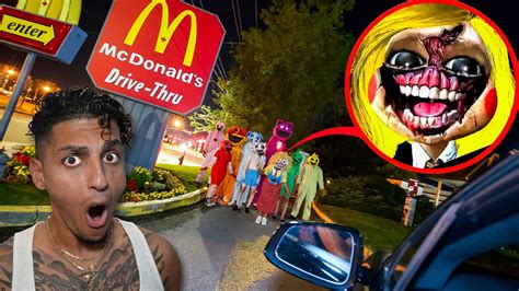 MISS DELIGHT AND SMILING CRITTERS CAME TO LIFE AT MCDONALDS DRIVE THRU