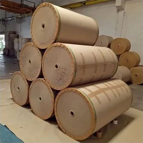 Plain Brown Kraft Paper Roll Gsm Gsm At Rs Kg In Pune