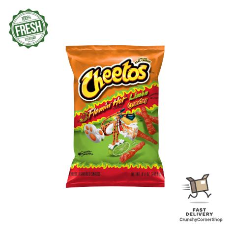 Cheetos Crunchy Flamin Hot Limon Cheese Flavored Ubuy India