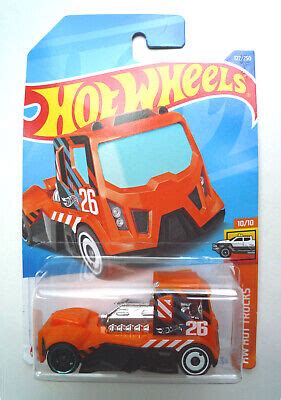 Hot Wheels Orange Rennen Rig HW Hot Trucks Long Card HCW EBay UK