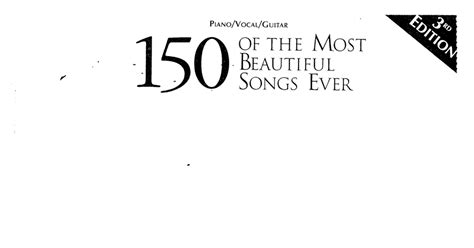 Various Artists 150 Of The Most Beautiful Songs Ever 3RD Edition