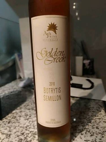 Aj S Golden Creek Botrytis Semillon Vivino Us