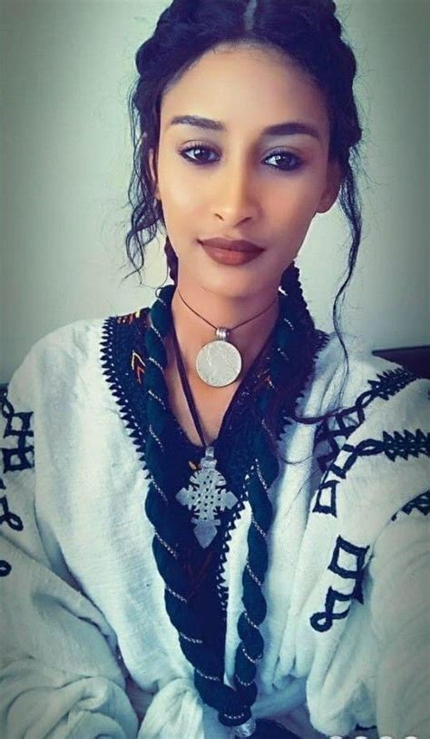 Amhara Beauty Ethiopian Hair Ethiopian People Ethiopian Beauty