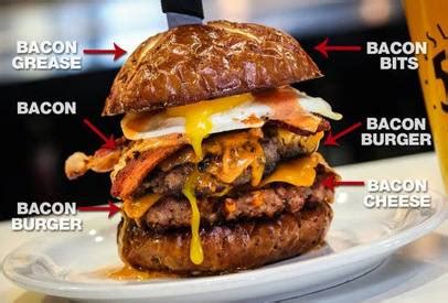 The ultimate bacon burger!