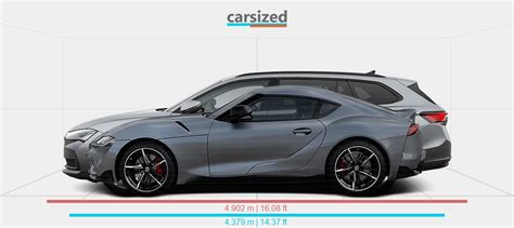 Dimensions Toyota Supra 2019 Present Vs Skoda Superb 2023 Present