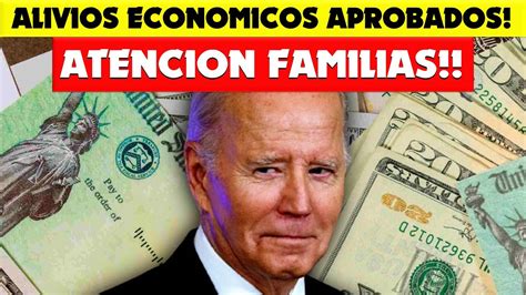 Lo Acaban De Aprobar Nueva Ley De Alivio Economico Para Las Familias