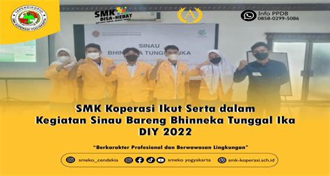 Smk Koperasi Ikut Serta Dalam Kegiatan Sinau Bareng Bhinneka Tunggal