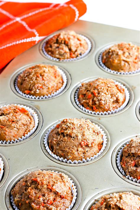 Carrot Muffins Healthy And Delicious • Food Folks And Fun